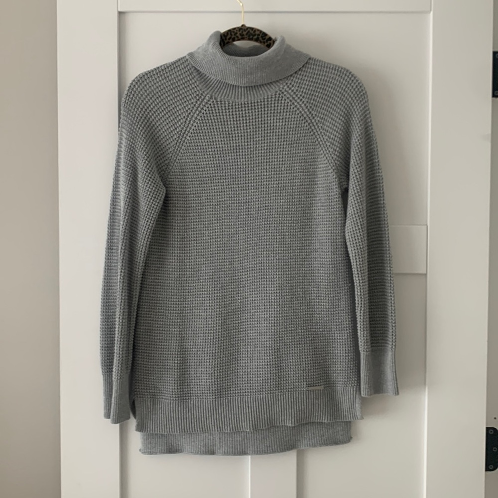 Michael Kors turtleneck, sweater, gray